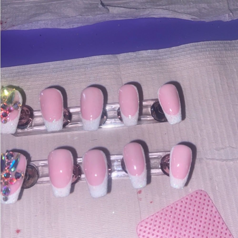 Beautiful homemade press on nails